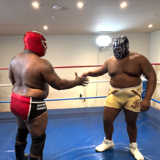 Mask v Mask Men's Heavyweight Wrestling Match
