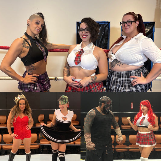 Halloween Wrestling Compilation: Sharon's Sexiest Costumes!