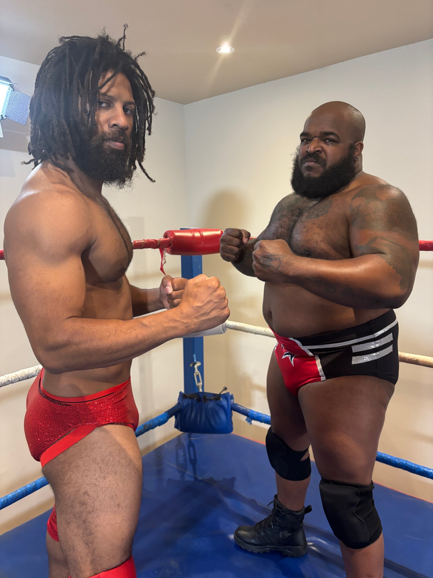 Men's Wrestling: Bear Destroys Jag & Steals His Gear!