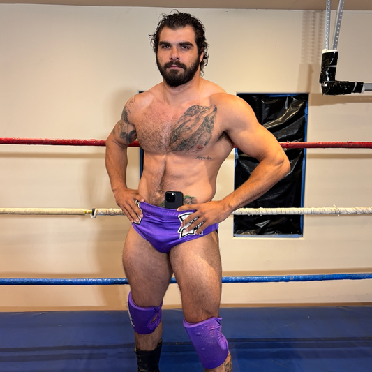 Super Hunky Wrestler Dominates Invisible Man!