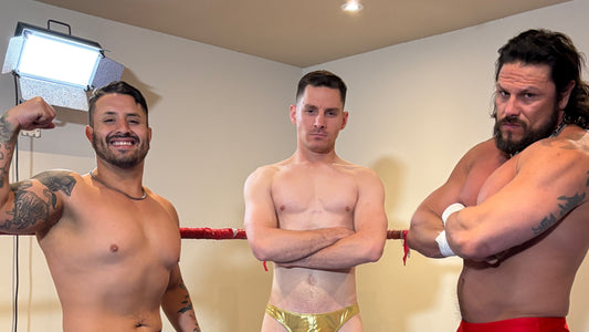 Men's Wrestling: 2-on-1 Hypnotic Strip Match (UNCUT version)!