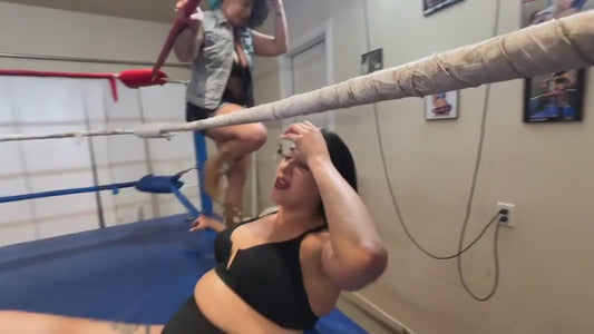 Women's Wrestling: Cowgirl Gets Ridden By A Goddess